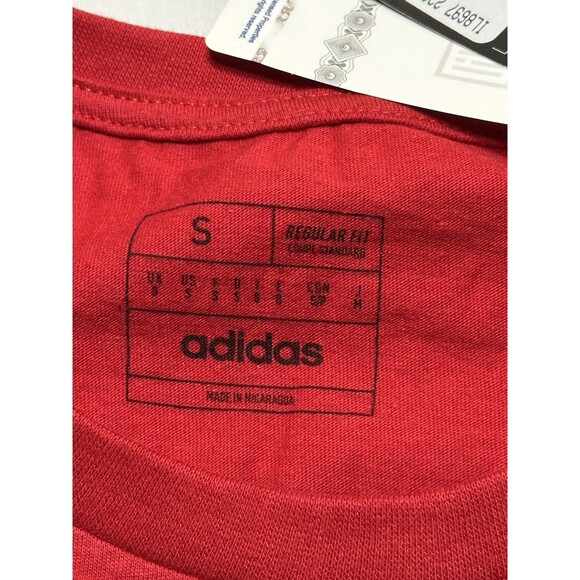 Nebraska Huskers Memorial Stadium Adidas NU Short Sleeve Shirt Mens Small NWT - Picture 3 of 11